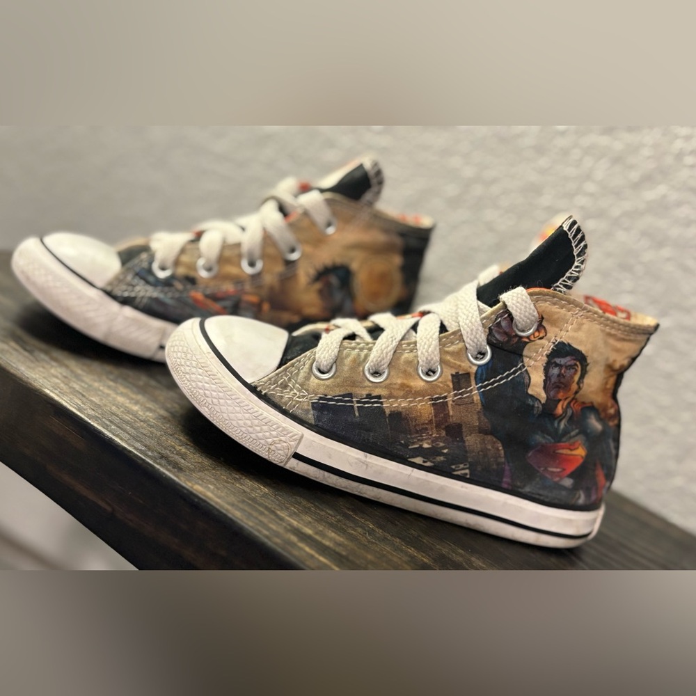 Converse Superman DC Comics Hi Top Sneakers